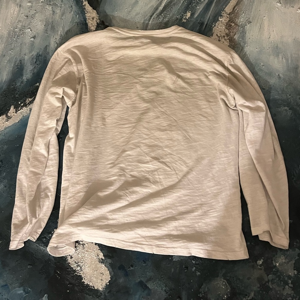 Acne White Long Sleeve Shirt - Picture 2 of 3